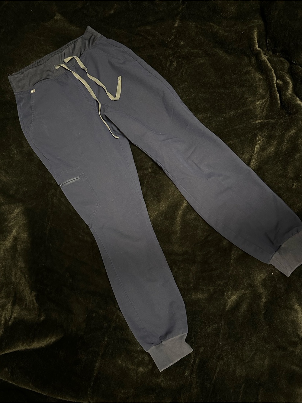 Figs Zamora 2.0 Jogger Scrub Pants NAVY W18SW2005T Technical Womens S
